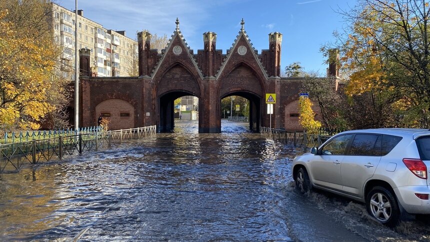 Потоп в центре Калининграда и ДТП со скорой: что случилось в выходные - Новости Калининграда | Фото: «Клопс»