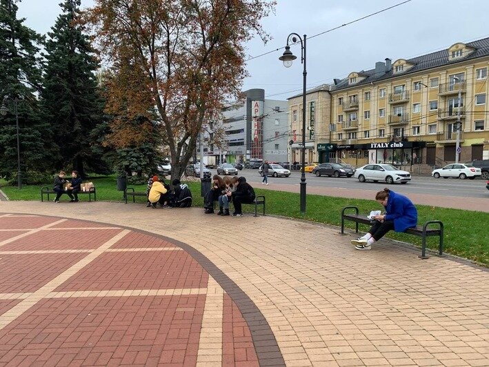 Опустевший центр и очереди за фастфудом: как прошёл первый день локдауна в Калининграде - Новости Калининграда | Фото: «Клопс»