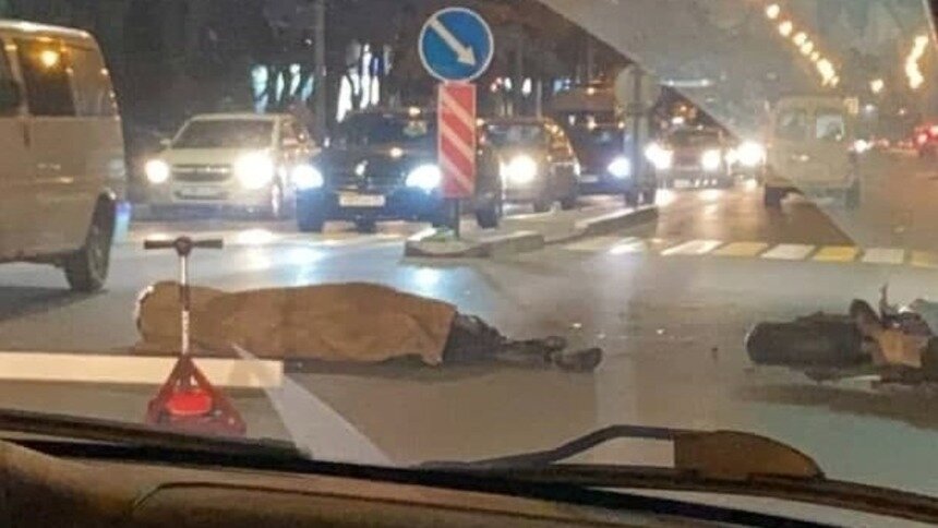 На Невского в аварии погибли мотоциклист и его пассажирка - Новости Калининграда | Фото: очевидец