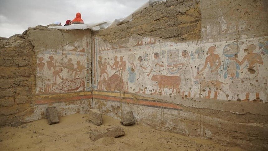 В Египте обнаружили гробницу казначея Рамзеса II - Новости Калининграда | Фото: страница Министерство туризма и древностей Египта в Facebook