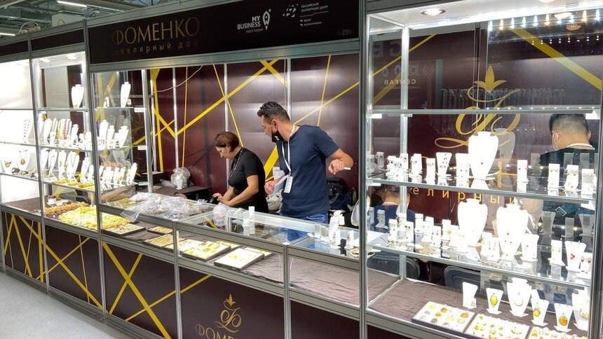 Калининградские экспортёры представили свою продукцию на XVII международной ювелирной выставке «JUNWEX Москва» - Новости Калининграда