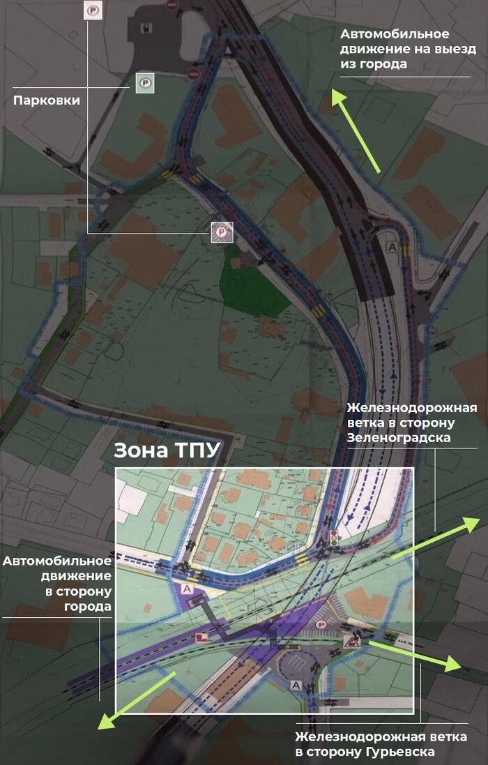 В конце Невского планируют построить транспортно-пересадочный узел (схема) - Новости Калининграда