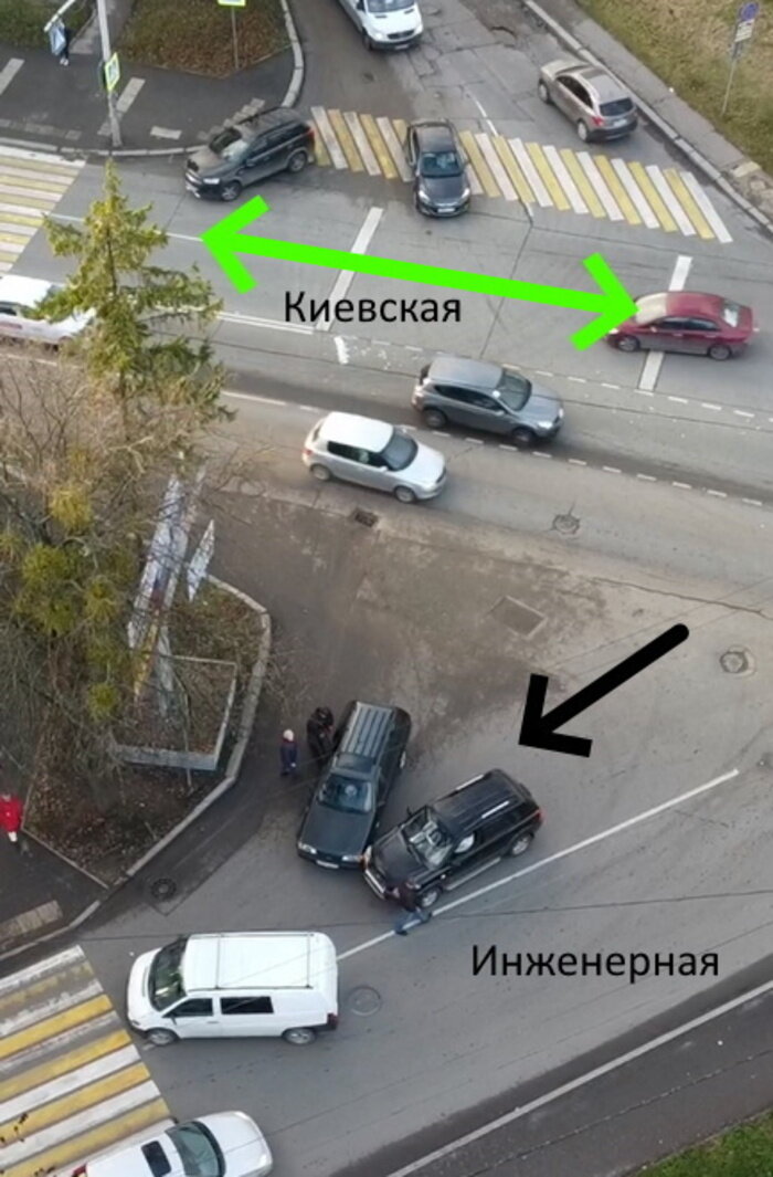 Перекрёсток пяти дорог: как проехать по Киевской и не попасть в ДТП (схема, видео) - Новости Калининграда | Фото: «Клопс»