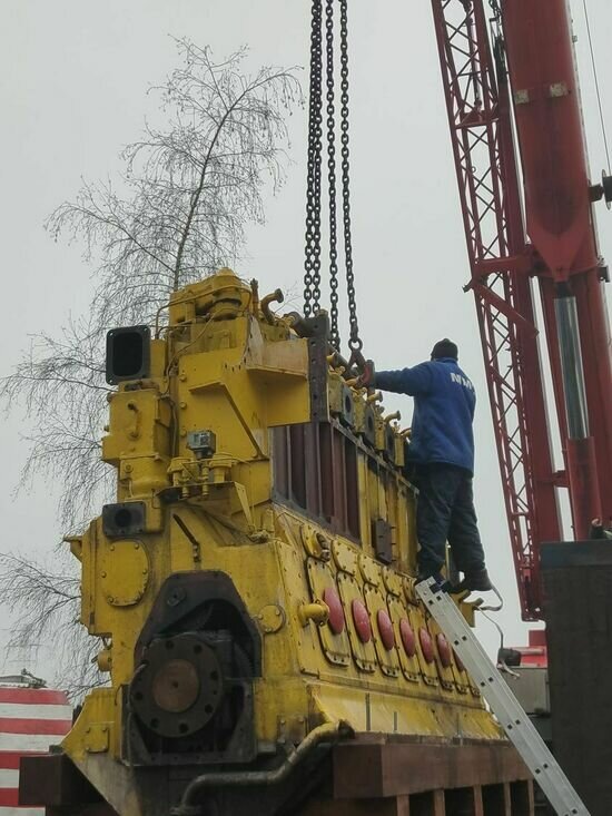 Двигатель барка «Крузенштерн» стал экспонатом Музея Мирового океана - Новости Калининграда | Фото: пресс-служба Музея Мирового океана