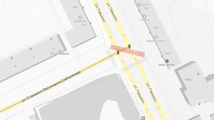 В Калининграде появится первый диагональный пешеходный переход (схема) - Новости Калининграда