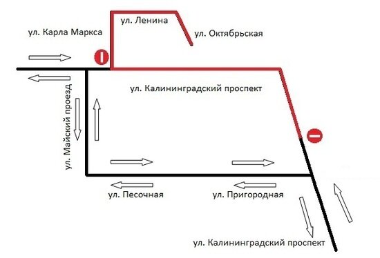 Какие дороги в Калининградской области перекроют 9 мая (схемы объезда) - Новости Калининграда