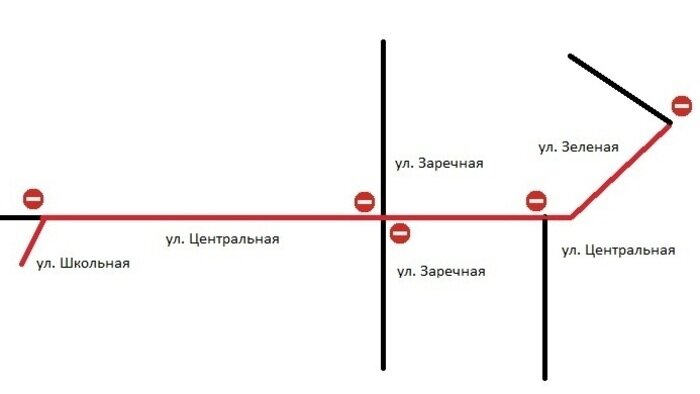 Схема перекрытия 9 мая калининград