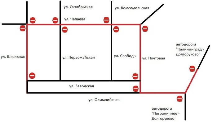 Какие дороги в Калининградской области перекроют 9 мая (схемы объезда) - Новости Калининграда