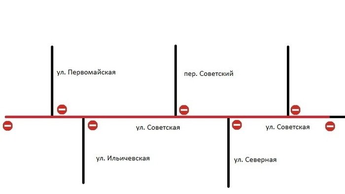 Схема перекрытия калининграда 9 мая