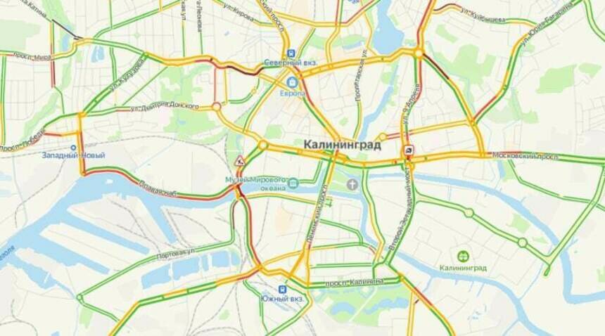 Пробки калининград. Карта пробок. Пробки Калининграда в СССР. Вид сверху пробок центра Калининграда. Пробки Калининград в 8 утра.