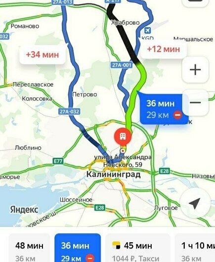 Популярный навигатор по ошибке закрыл Приморское кольцо и отправляет водителей в объезд - Новости Калининграда