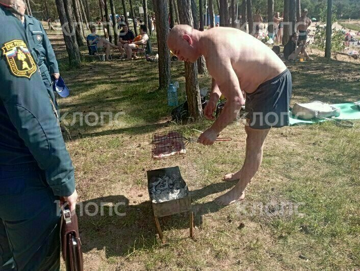 В Калининграде начались облавы на любителей готовить шашлыки на природе (фото, видео) - Новости Калининграда | Фото: «Клопс»
