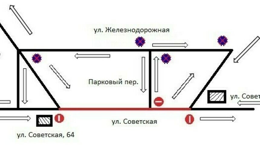 Калининград схема перекрытия