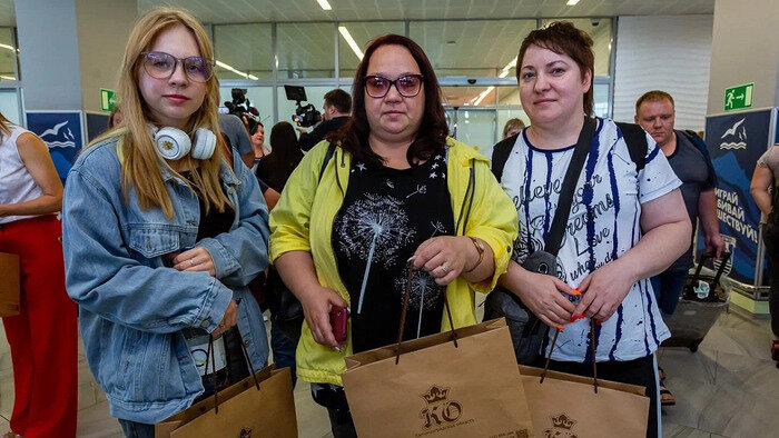Туристы, прибывшие по программе пакетных туров | Фото: сайт правительства Калининградской области