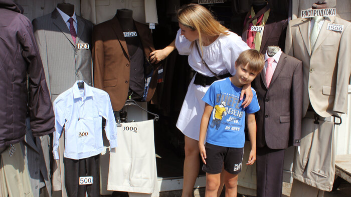 На Центральном рынке открывается школьный базар  - Новости Калининграда