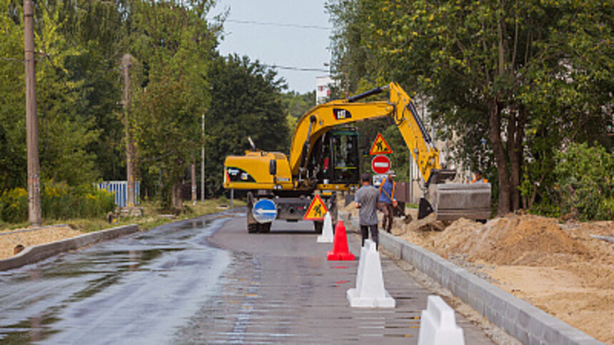 Ремонт одной из главных магистралей Калининграда завершат в октябре 2023 года - Новости Калининграда | Фото: пресс-служба правительства Калининградской области