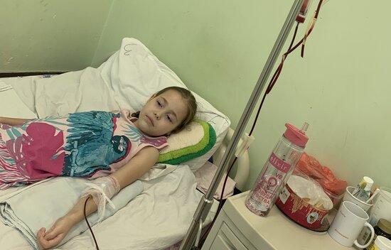 Кира в больнице   | Фото: Анастасия Соколова