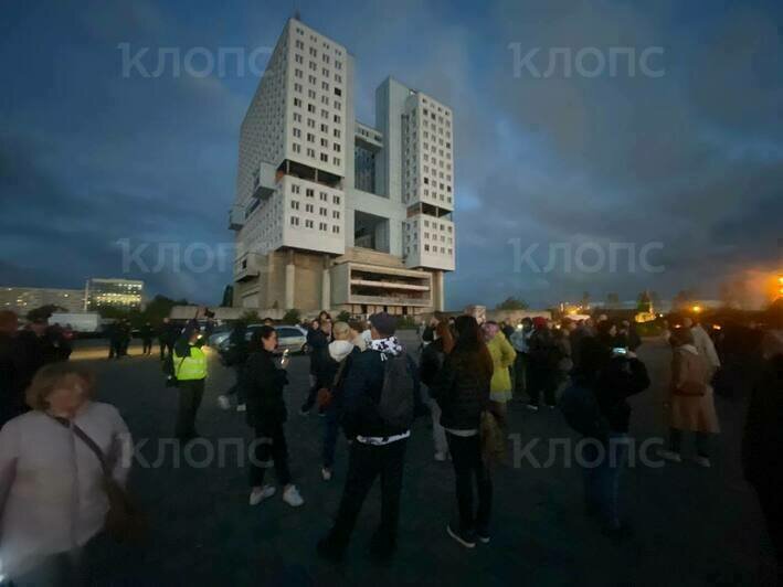 В Калининграде началась несогласованная акция (фото) - Новости Калининграда | Фото: «Клопс»