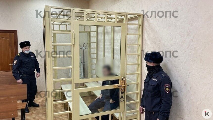 Подозреваемый гражданин Р. в зале суда  | Фото: «Клопс»