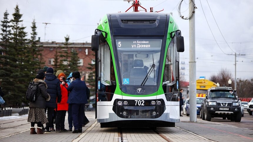 В Калининграде впервые вышел на линию новый трамвай «Корсар» (фото) - Новости Калининграда | Фото: Александр Подгорчук / «Клопс»