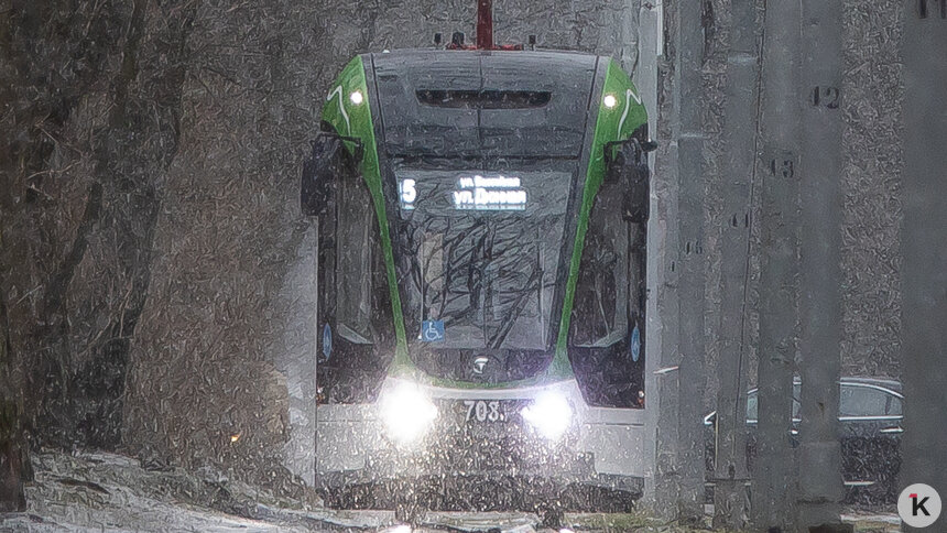 В Калининграде на линию вышел второй трамвай «Корсар» - Новости Калининграда | Фото: Александр Подгорчук / «Клопс»