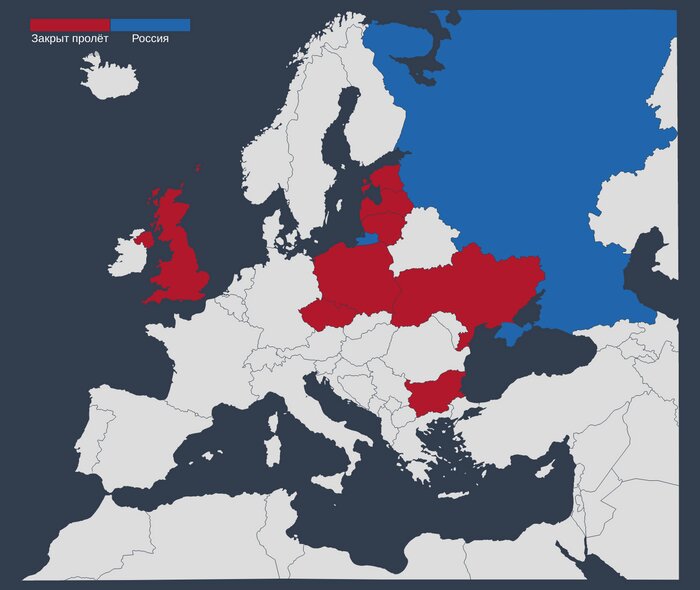 Как летают самолеты маршруты на карте москва калининград