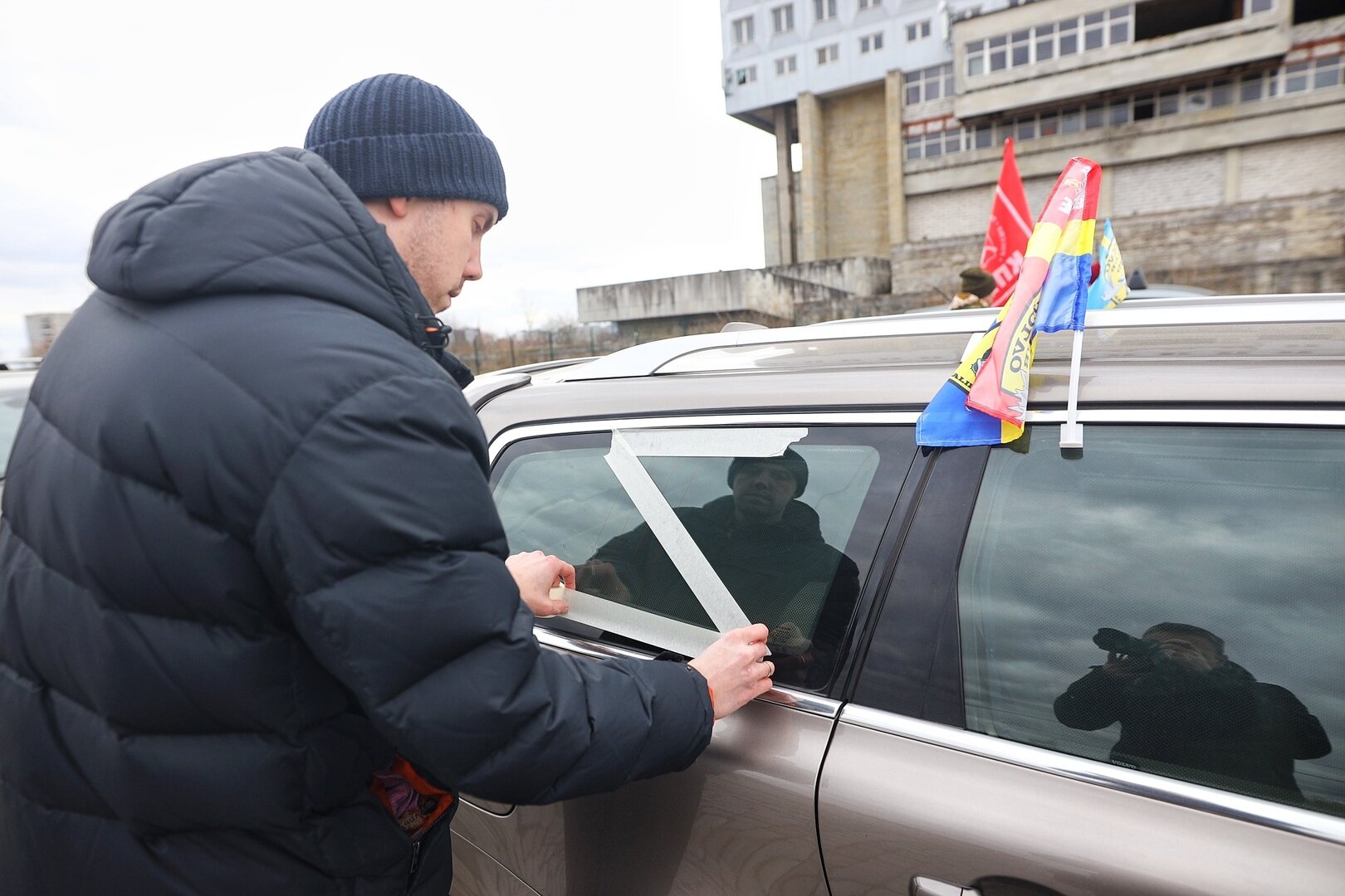 В Калининграде состоялся автопробег в поддержку спецоперации России на  Украине (фоторепортаж) - Новости Калининграда