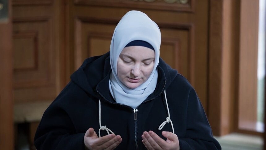 На фото: жена Кадырова | Фото: страница Кадырова «ВКонтакте»