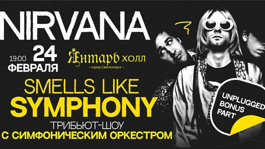 В «Янтарь-холле» на этой неделе представят шоу Smells Like Symphony - Новости Калининграда | Фото предоставлено организаторами