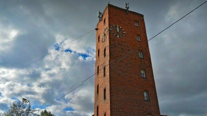 Владелец «Дома китобоя» приспособит старую водонапорную башню на Яналова под музей - Новости Калининграда | Скриншот сервиса «Яндекс. Карты»