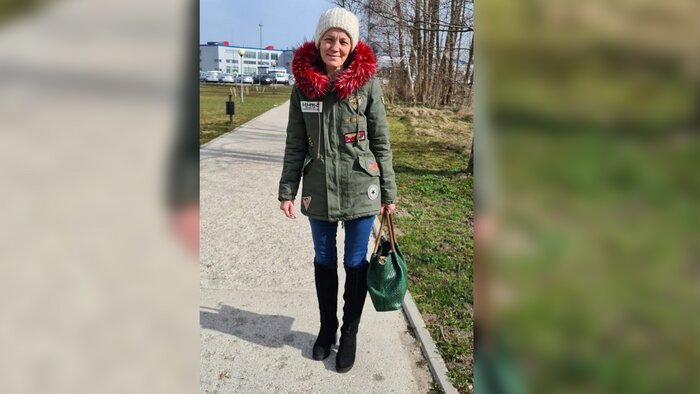 Наталья перед отлётом в Кемерово | Фото: Елена