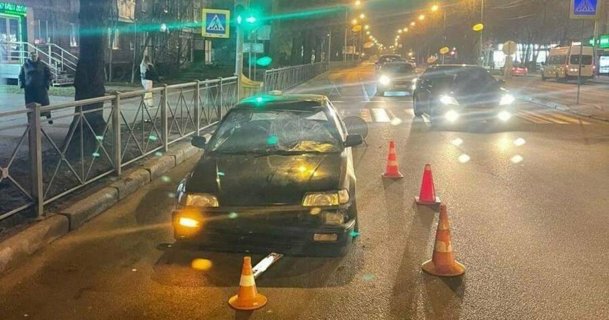 На одном из переходов на Невского сбили 47-летнего мужчину - Новости ...