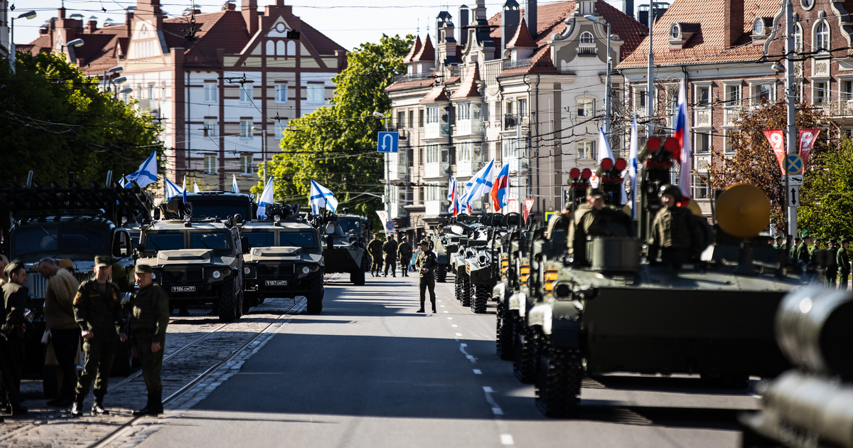 Опубликованы даты первых репетиций военного парада в Калининграде