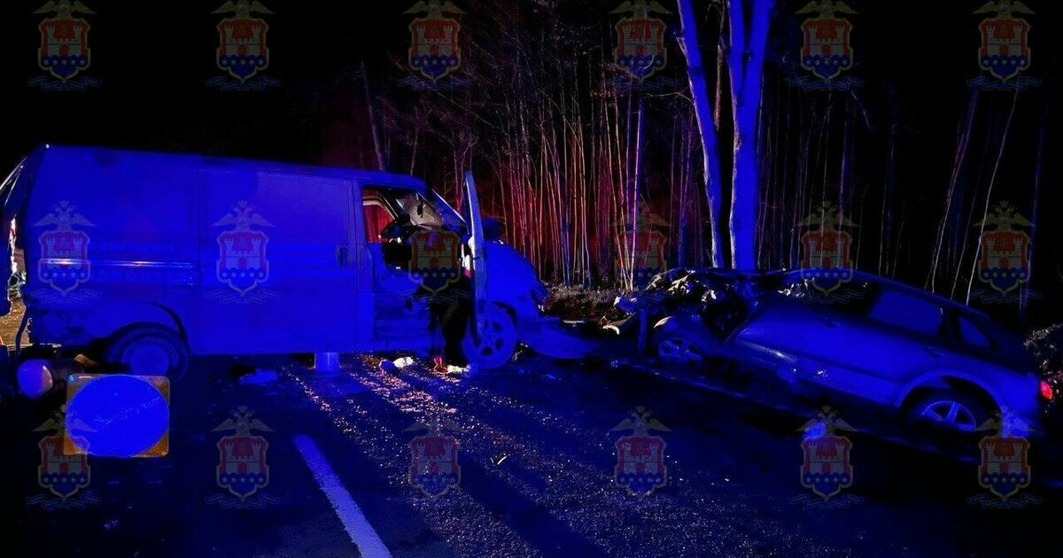 В Полесском районе произошло массовое ДТП, погиб один из водителей ...