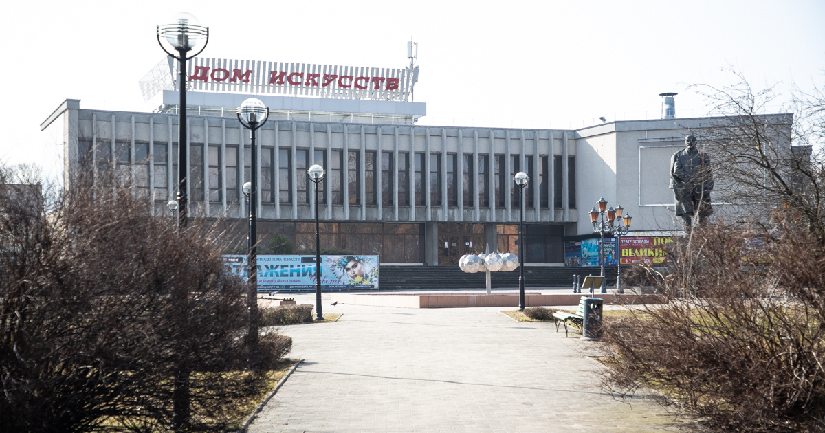 После завершения реставрации Дом искусств планируют подсветить ...