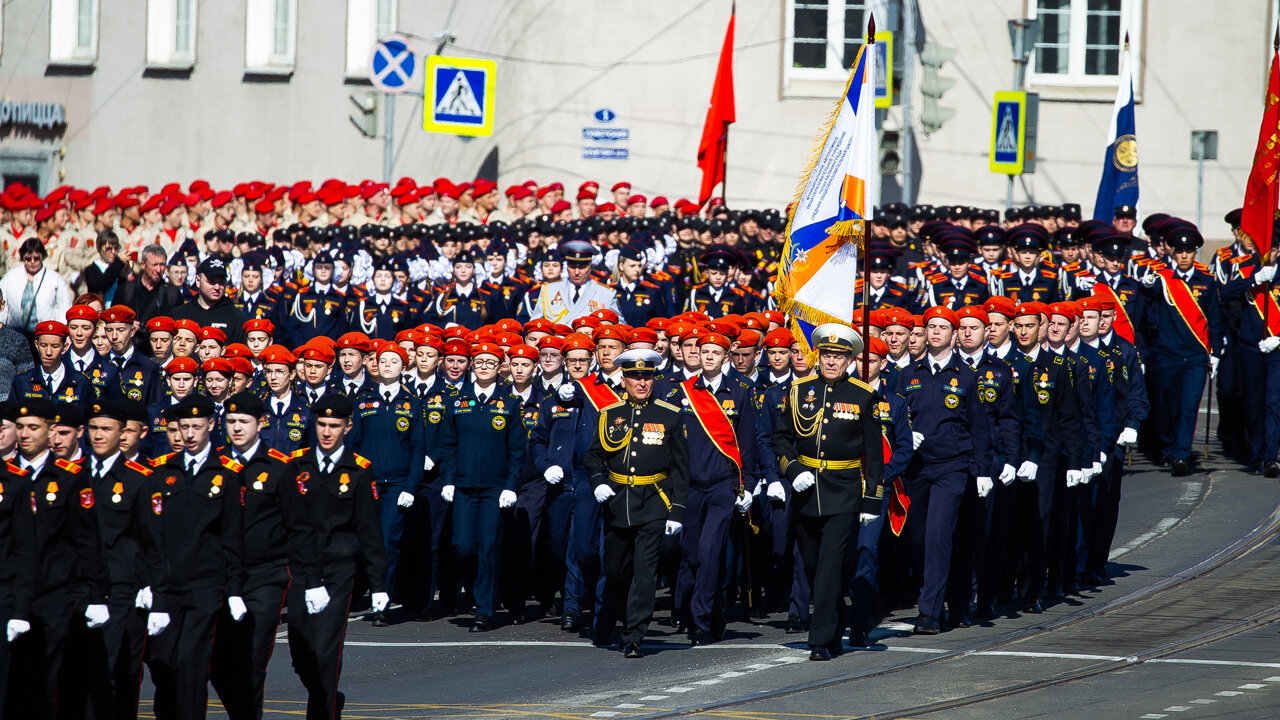 Как прошёл парад Победы в Калининграде: эмоции, улыбки и 70 единиц техники  - Новости Калининграда