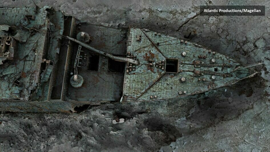 Учёные создали первый детализированный 3D-скан «Титаника» (фото) - Новости Калининграда | Фото: Atlantic Productions/Magellan