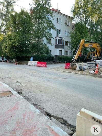 В Калининграде на ремонт закрыли очередной участок Красной (фото) - Новости Калининграда | Фото читателя