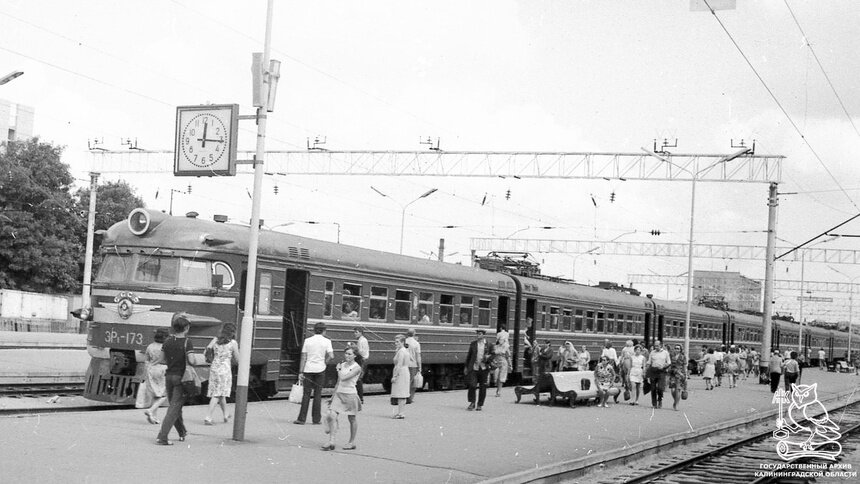 В региональном госархиве показали, как выглядела первая электричка в Зеленоградск (фото) - Новости Калининграда | Фото: госархив Калининградской области