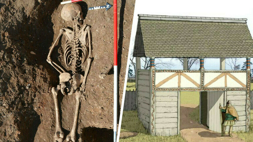 Закопали 1500 лет назад: в Англии обнаружили тело 15-летней девушки со связанными ногами      - Новости Калининграда | Фото: MOLA Headland Infrastructure/Oxford Archaeology