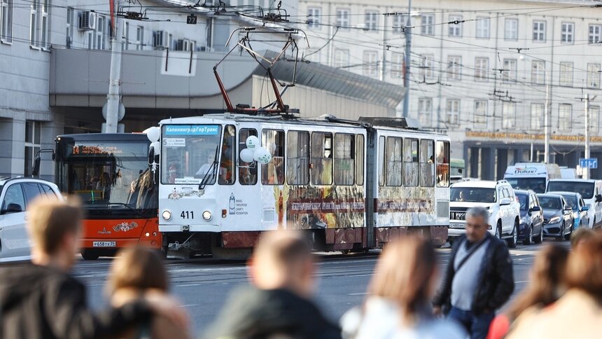 В октябре в Калининграде испытают «зелёную волну» для трамвая №5 - Новости Калининграда | Фото: архив «Клопс»