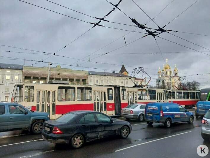 В Калининграде из-за ДТП в центре города встали трамваи (фото) - Новости Калининграда | Фото Михаила Лаврускайтиса