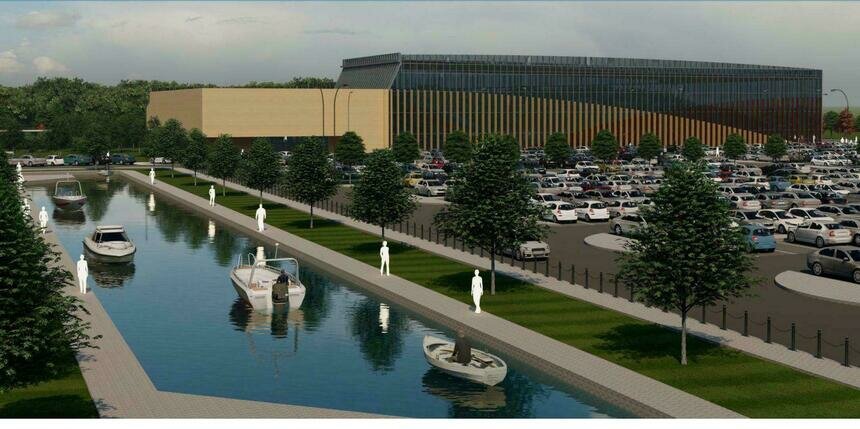 Эскиз из концепции водно-развлекательного комплекса. | Фото: сайт администрации Зеленоградска