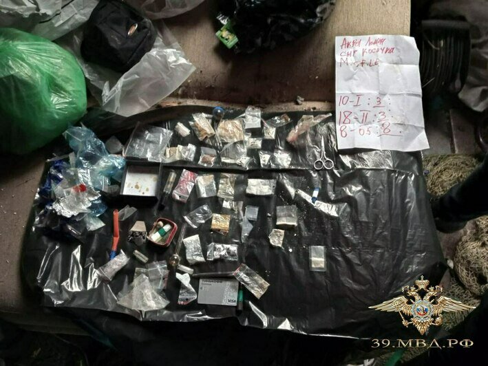 В Калининграде пенсионер ОМОН помог скрутить 23-летнего наркоторговца, гулявшего с женой и ребёнком  - Новости Калининграда | Фото: пресс-служба УМВД по Калининградской области