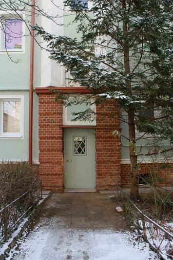 В Фонде капремонта показали, как выглядит обновлённый фасад дома на Молочинского (фото)  - Новости Калининграда | Фото: Фонд капремонта Калининградской области