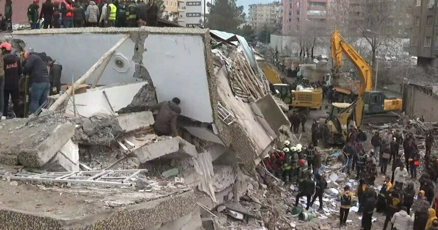 Землетрясение в Турции и Сирии: что известно (обновлено) - Новости Калининграда | Скриншот видео из YouTube