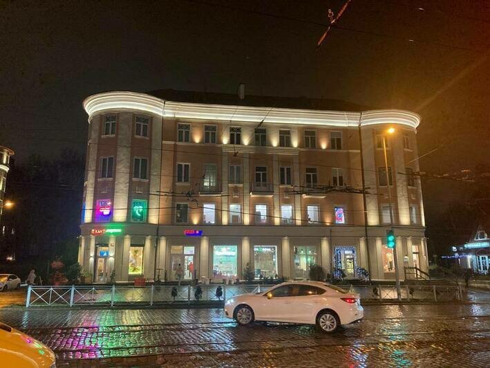 На калининградской Бастилии установили подсветку (фото) - Новости Калининграда | Фото: Фонд капремонта Калининградской области