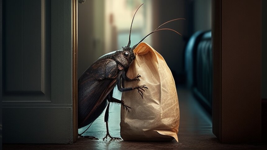 5 способов предотвратить появление тараканов в доме - Новости Калининграда | Фото: Александр Подгорчук/ Midjourney