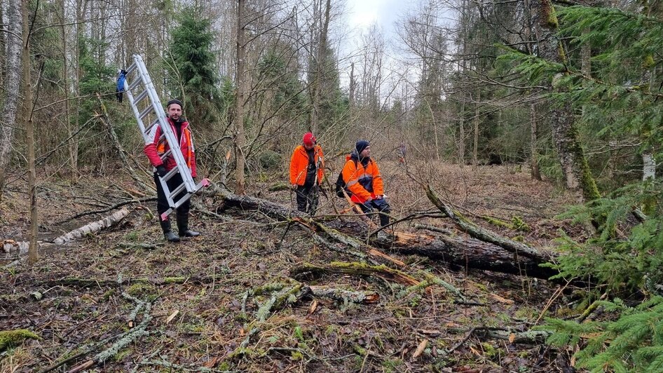 В Гвардейском районе волонтёры установили 22 стрелки, которые помогут ...