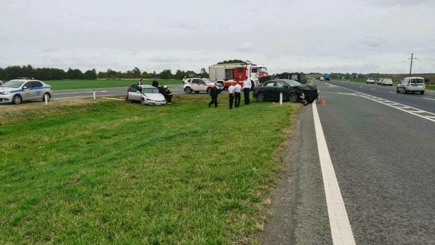 Водитель Mazda скончался: в ГИБДД рассказали подробности аварии в Гвардейском районе    - Новости Калининграда | Фото: пресс-служба региональной ГИБДД